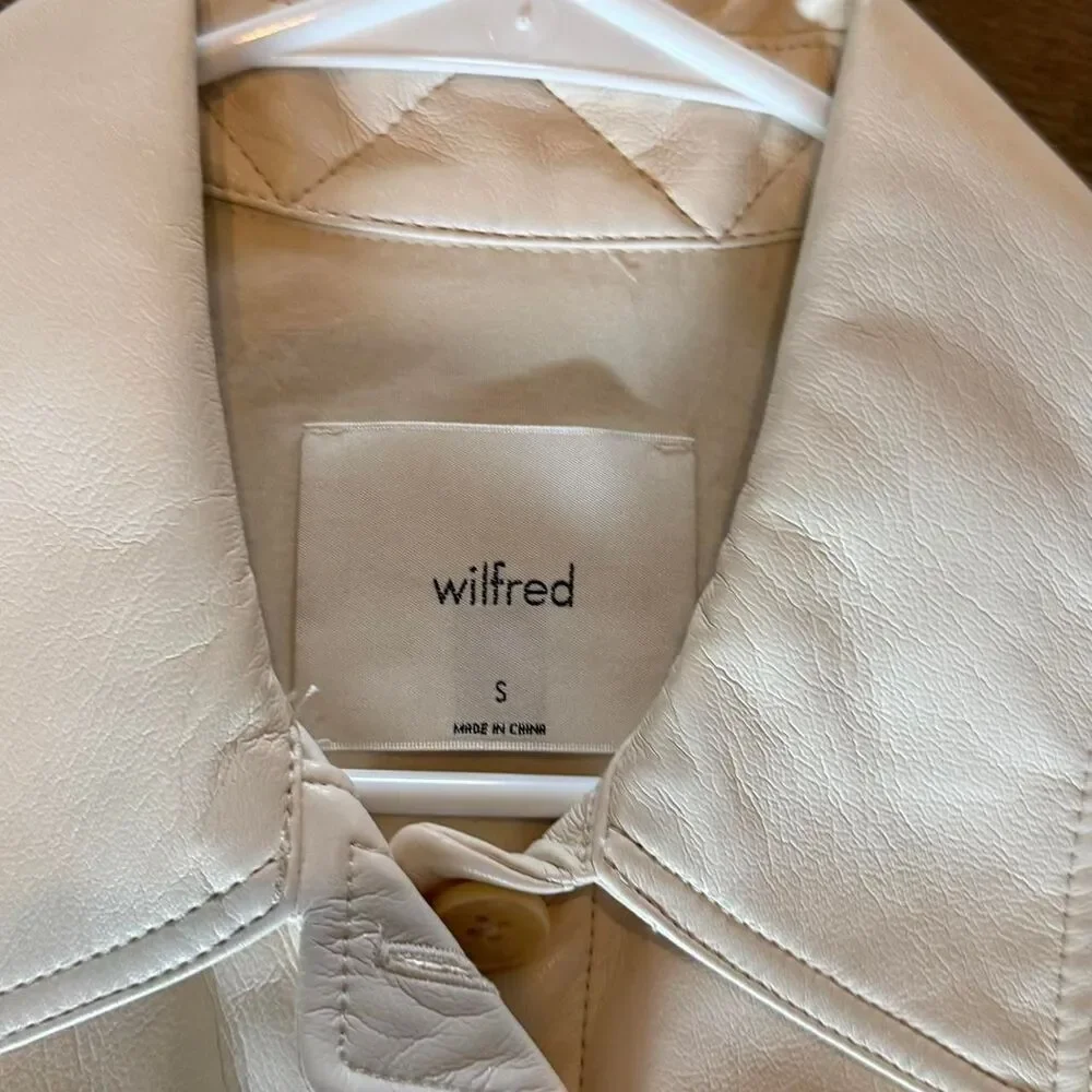 Aritzia Women's Cream and Tan Jacket